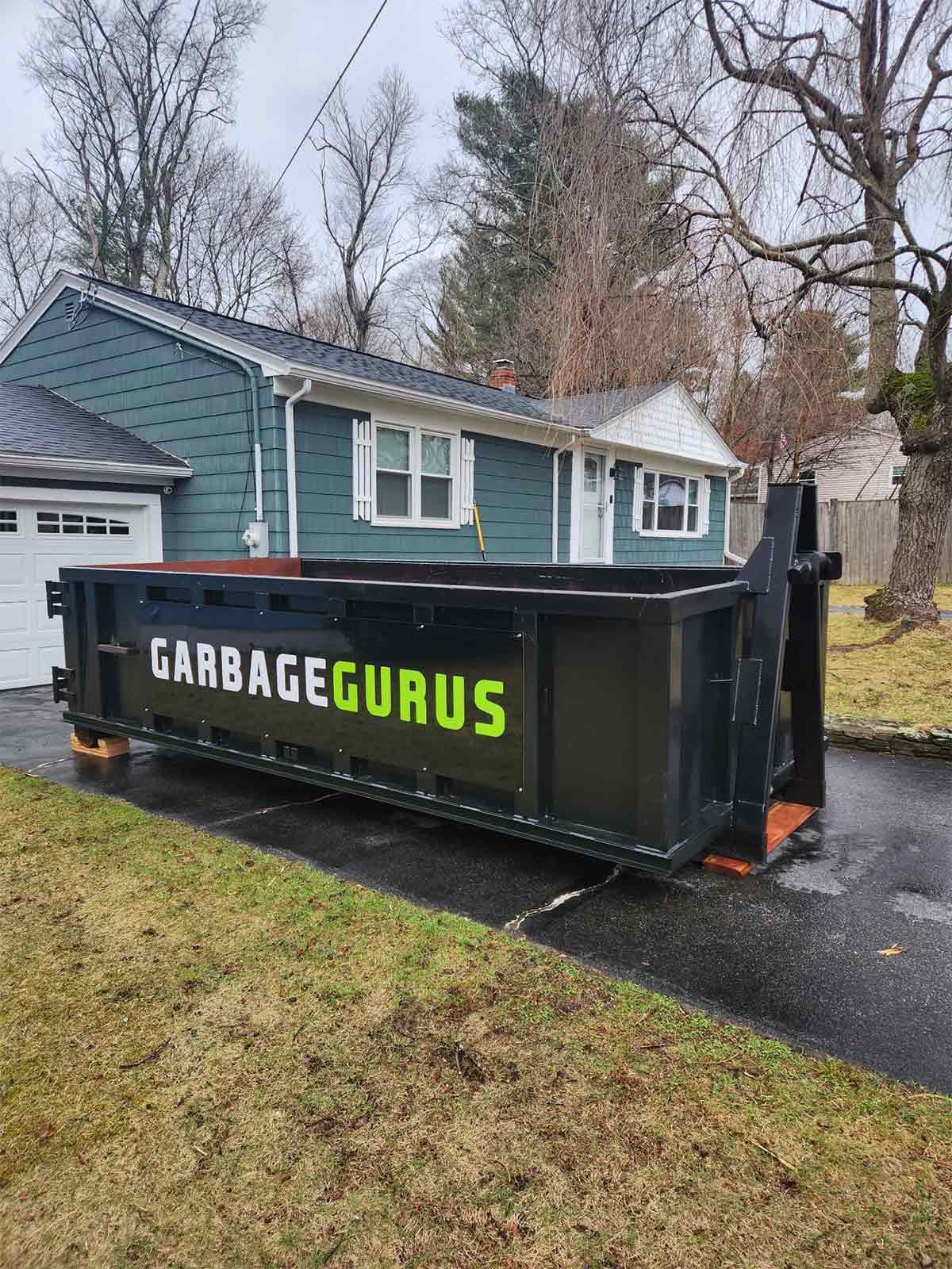 Dumpster rental process from Garbage Gurus
