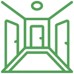 apartment cleanout service icon