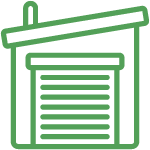 storage unit cleanout service icon