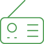 radio disposal icon