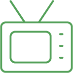 tv disposal icon