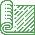 carpet disposal icon