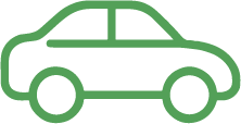 car tire disposal icon