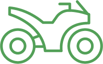 motorcycle tire disposal icon