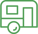 trailer tire disposal icon