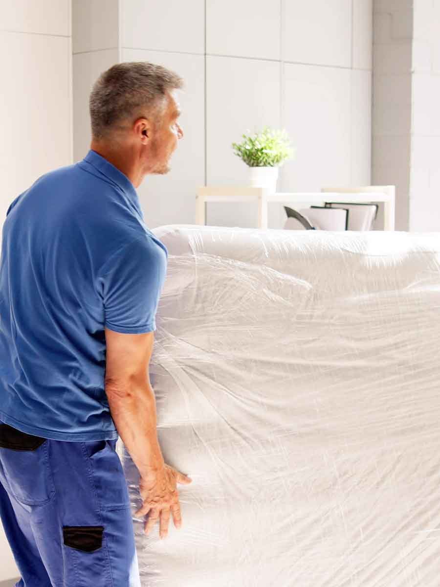in-home mattress pickup service from junk removal expert