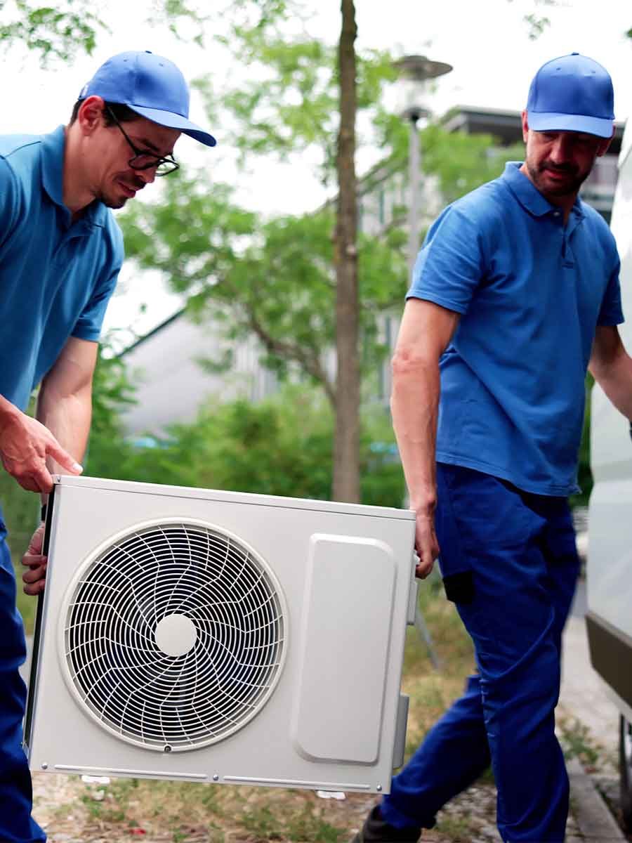 ac pick - ac removal service from junk removal crew