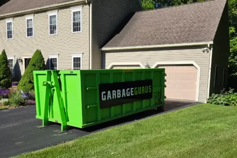 Residential dumpster rental service from Garbage Gurus, serving North Central MA