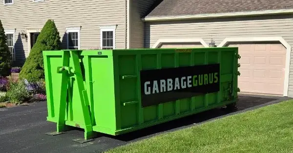 Residential dumpster rental service from Garbage Gurus, serving North Central MA