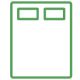 California king mattress icon
